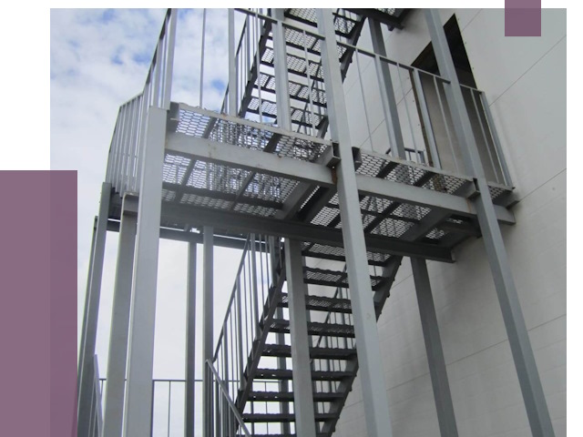 Монтаж пожарных лестниц в Казани от 8069 руб.