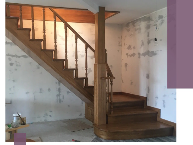 Ремонт деревянных лестниц в Казани: быстро и качественно