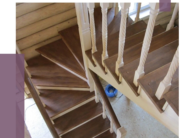 Реставрация деревянных лестниц в Казани от 4459 руб.