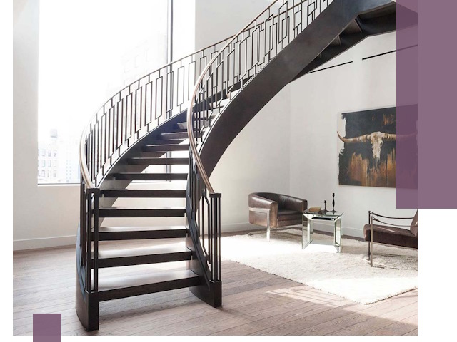 Металлические лестницы на заказ с монтажом и гарантией в Казани