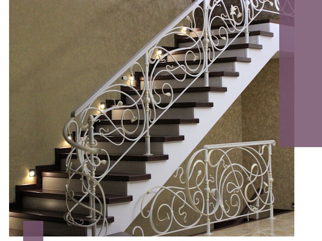 Кованые лестницы под ключ в Казани — изготовление и монтаж