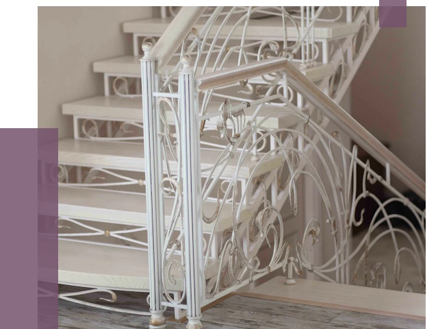Изготовление кованых лестниц на заказ в Казани от 90245 руб. | ПРОЛЁТ-Кзн