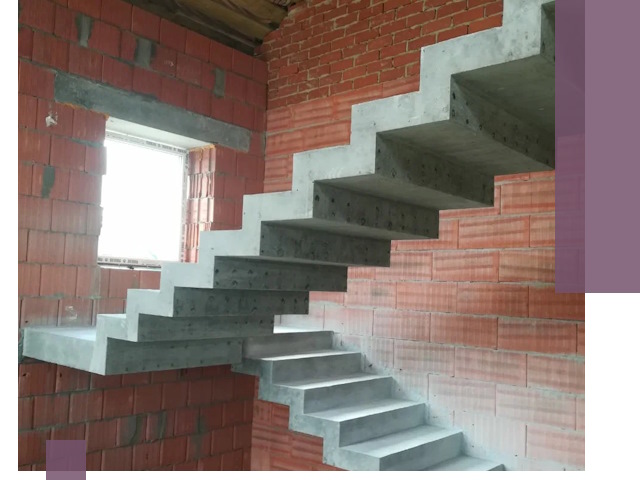 Бетонные лестницы под ключ в Казани: монтаж, демонтаж, ремонт