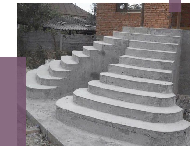 Монтаж бетонных лестниц в Казани от 4459 руб. 