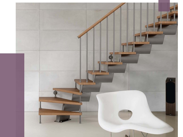 Монтаж модульных лестниц в Казани от 6583 руб. 