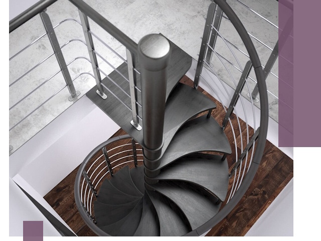 Демонтаж винтовых лестниц в Казани — быстро и безопасно