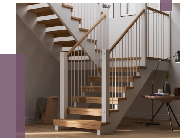 Маршевые лестницы в Казани от 39548 руб. — монтаж | ПРОЛЁТ-Кзн