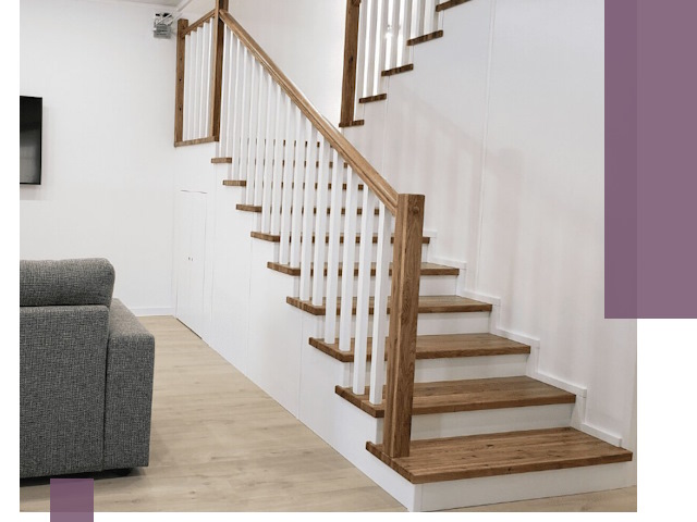 Изготовление маршевых лестниц под ключ в Казани