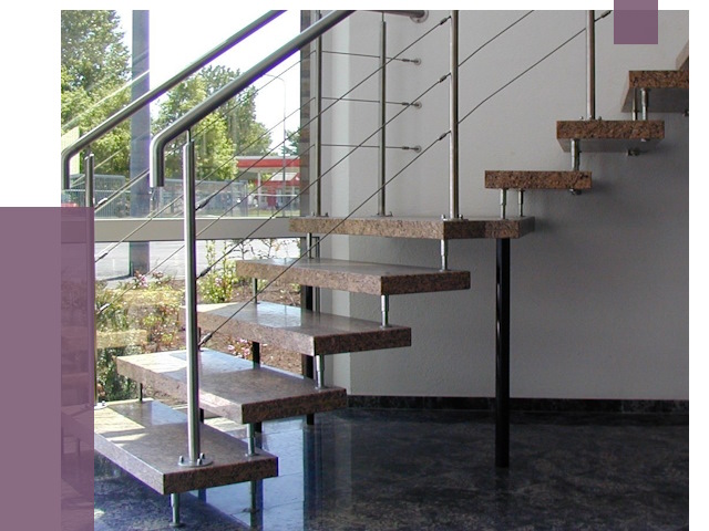 Лестницы на больцах в Казани от 8281 руб. под ключ | ПРОЛЁТ-Кзн