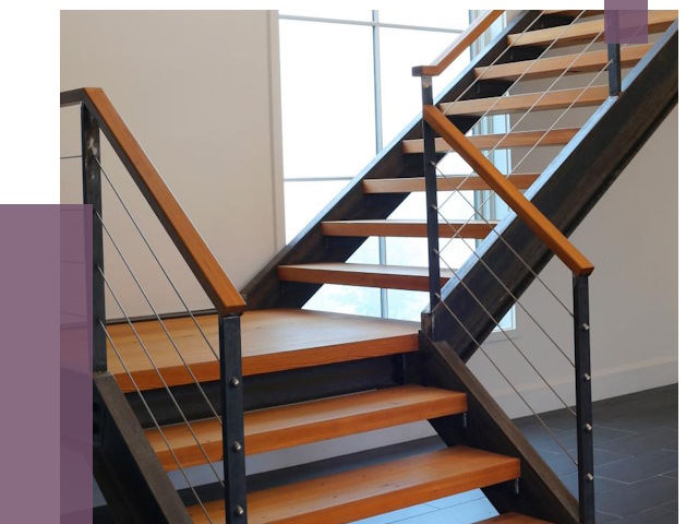 Изготовление лестниц на металлокаркасе в Казани от 19641 руб. | ПРОЛЁТ-Кзн