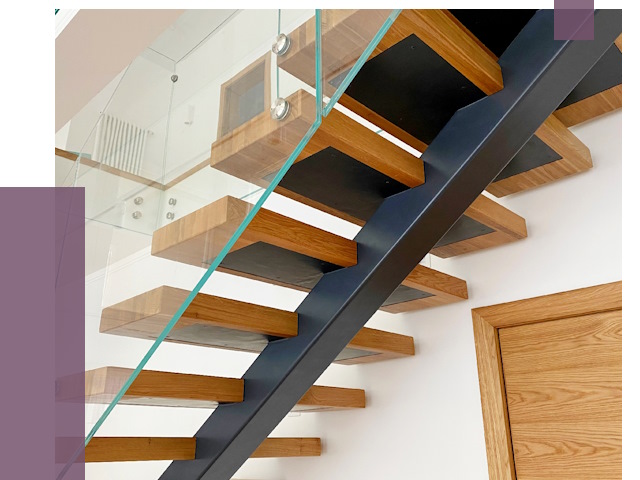 Лестницы на монокосоуре в Казани от 19641 руб. под ключ | ПРОЛЁТ-Кзн