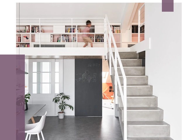 Лестницы для двухуровневой квартиры в Казани от 183143 руб. | ПРОЛЁТ-Кзн