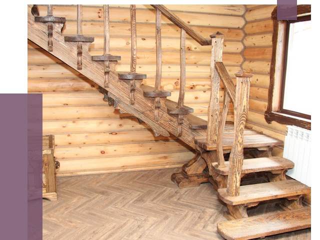 Лестницы в баню в Казани от 19854 руб. — изготовление | ПРОЛЁТ-Кзн