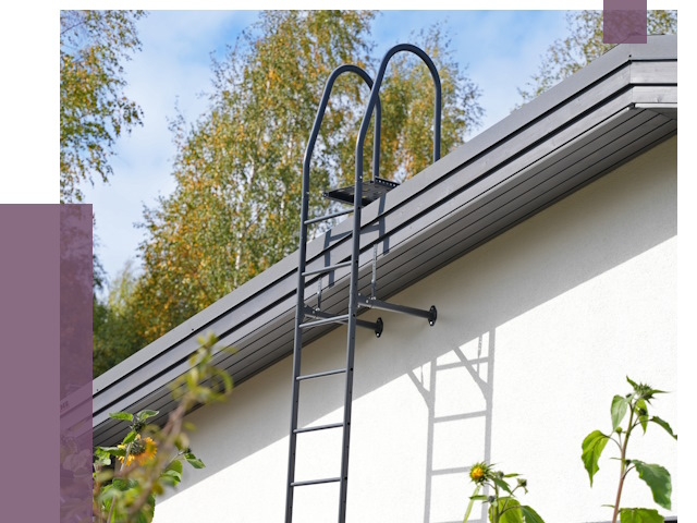 Лестницы на крышу в Казани от 19854 руб. — монтаж и монтаж ПРОЛЁТ-Кзн