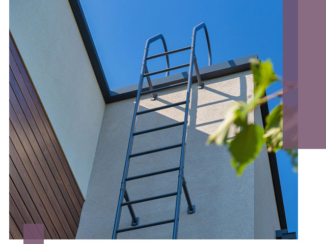 Лестницы на крышу в Казани — изготовление, монтаж, демонтаж