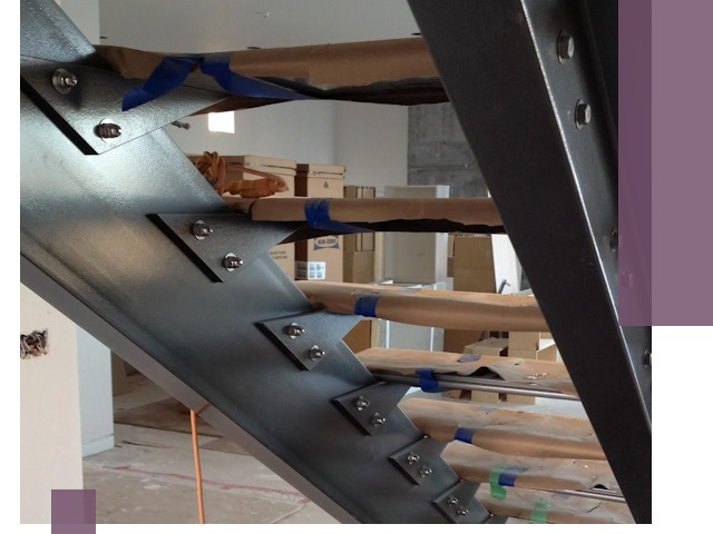 Усиление лестничных конструкций и усиление опор в Казани