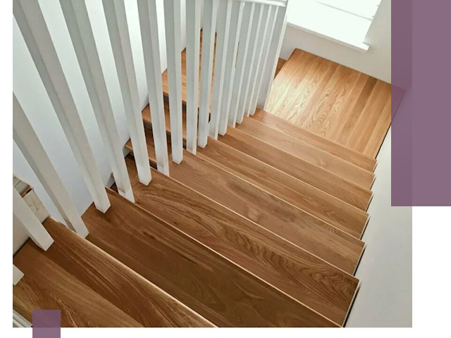 Лестницы из бука в Казани: изготовление, монтаж и демонтаж