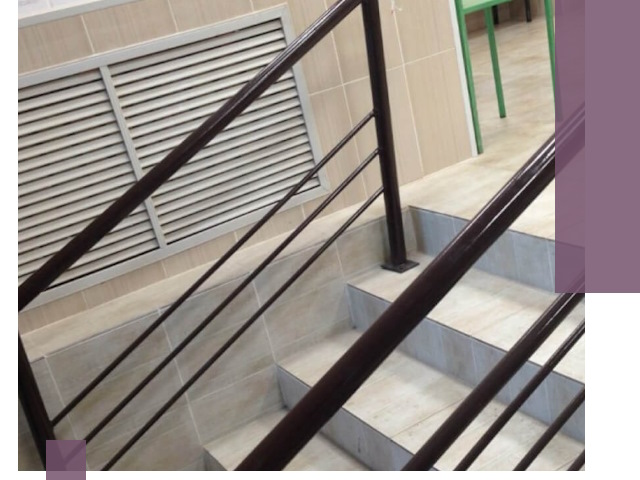 Изготовление перил из металла под ключ в Казани