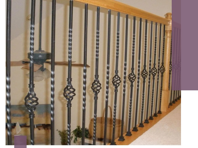 Изготовление и монтаж кованных перил в Казани под ключ