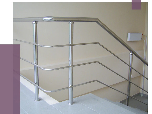 Алюминиевые перила в Казани от 6583 руб. под ключ | ПРОЛЁТ-Кзн