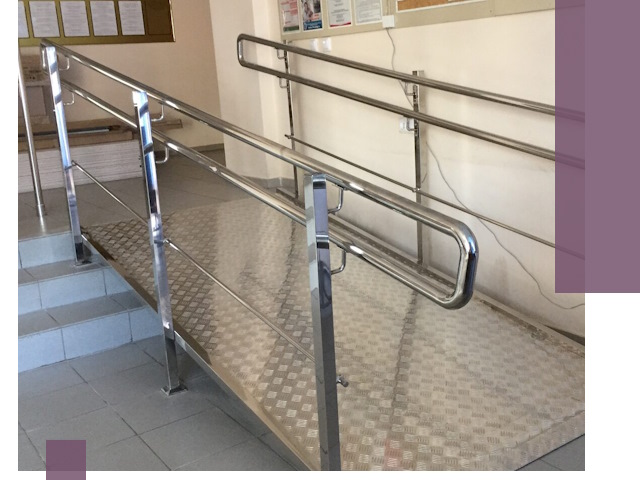 Перила для инвалидов в Казани — надежные поручни и ограждения