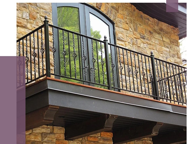 Балконные ограждения в Казани от 8334 руб. — купить | ПРОЛЁТ-Кзн