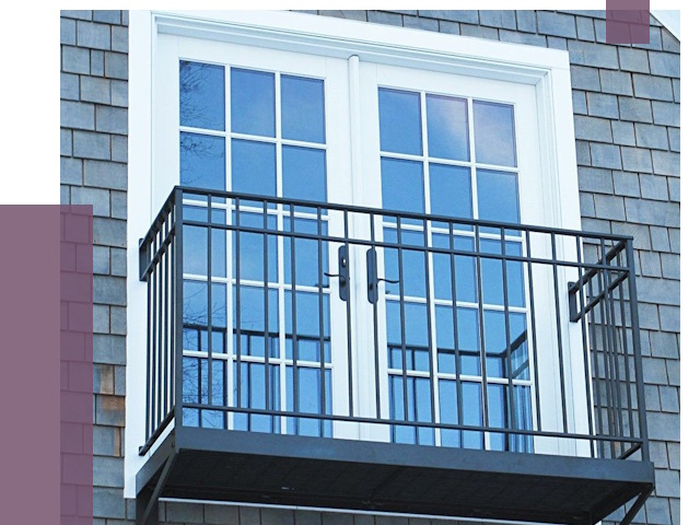 Французские балконы в Казани от 7697 руб. за м2