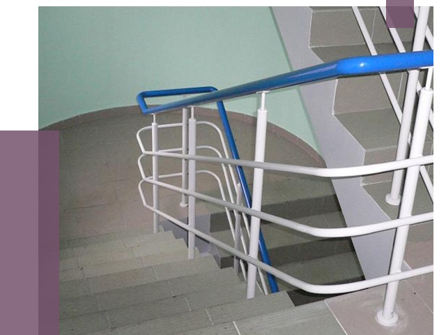 Перила в подъезде в Казани — установка и замена от 7697 руб. | ПРОЛЁТ-Кзн