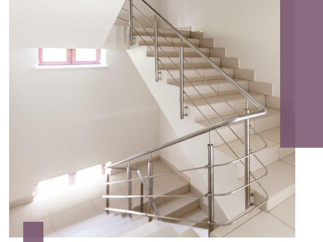 Установка и замена перил в подъезде в Казани