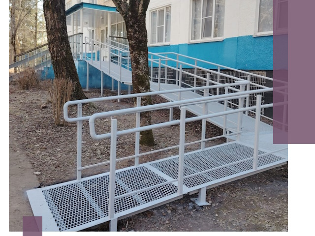 Пандусы под ключ в Казани: изготовление, монтаж и демонтаж