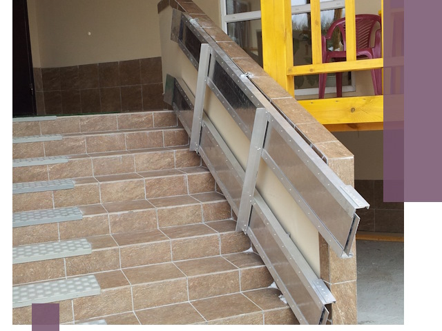 Откидные пандусы под ключ в Казани — монтаж и демонтаж