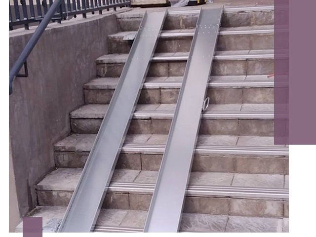 Демонтаж откидных пандусов профессионально в Казани