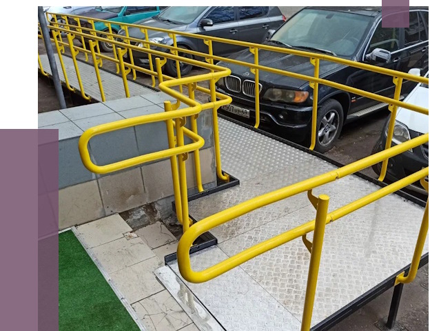 Стационарные пандусы в Казани от 12740 руб. | ПРОЛЁТ-Кзн