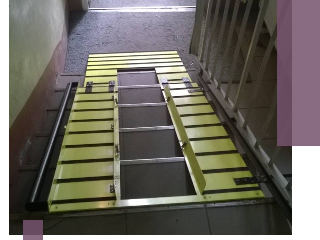 Профессиональный монтаж пандуса в подъезд в Казани