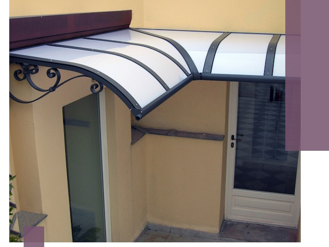 Монтаж козырьков любой сложности в Казани под ключ