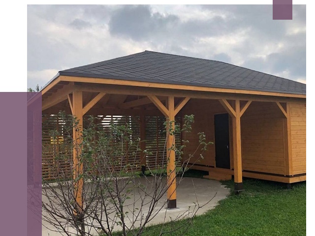 Навесы под ключ в Казани от 50165 руб.  | ПРОЛЁТ-Кзн