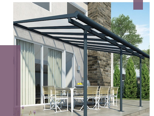 Навесы пристенные в Казани от 9449 руб. — монтаж и установка | ПРОЛЁТ-Кзн