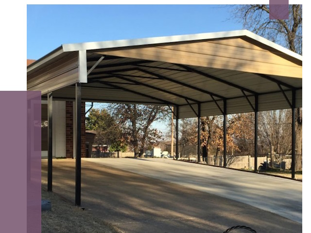 Двускатные навесы в Казани от 8334 руб.  | ПРОЛЁТ-Кзн