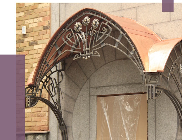 Арочные козырьки в Казани от 15129 руб. 