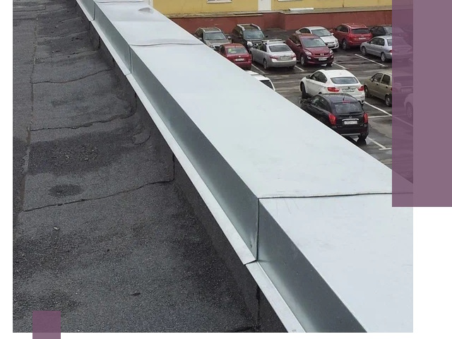 Изготовление парапетов из металла и нержавейки в Казани