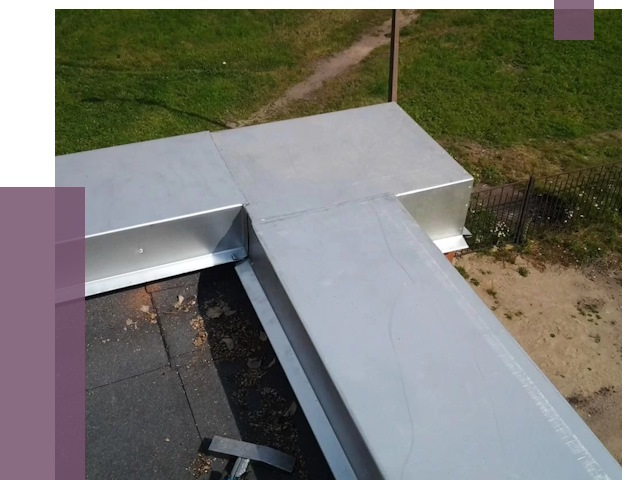 Оцинкованные парапеты в Казани от 8334 руб.  | ПРОЛЁТ-Кзн