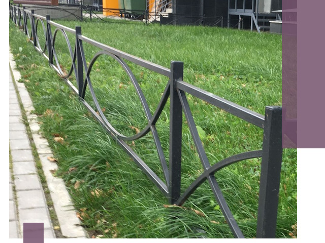 Газонные ограждения из металла в Казани — монтаж и продажа