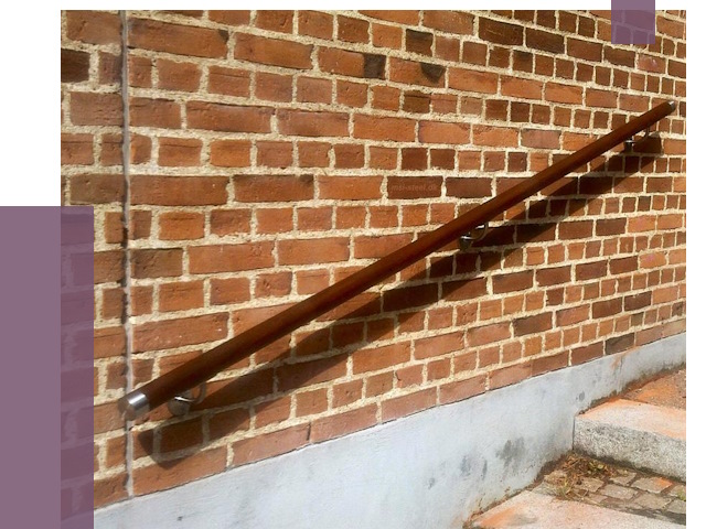 Изготовление пристенных поручней в Казани от 4618 руб. — ПРОЛЁТ-Кзн