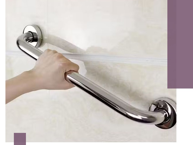 Монтаж поручней для инвалидов в Казани качественно и надежно