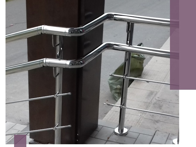 Монтаж поручней из нержавеющей стали в Казани качественно и быстро