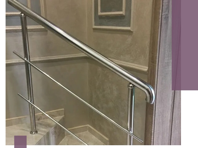 Демонтаж поручней из нержавейки профессионально в Казани